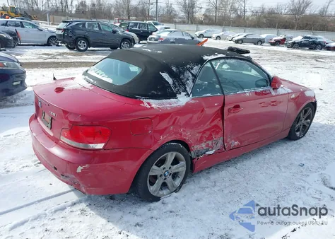 2010 BMW 128I из США, поврежденный, VIN WBAUL7C5XAVJ78203